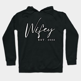 Wifey a Wedding Gift, Gift for Bride Hoodie